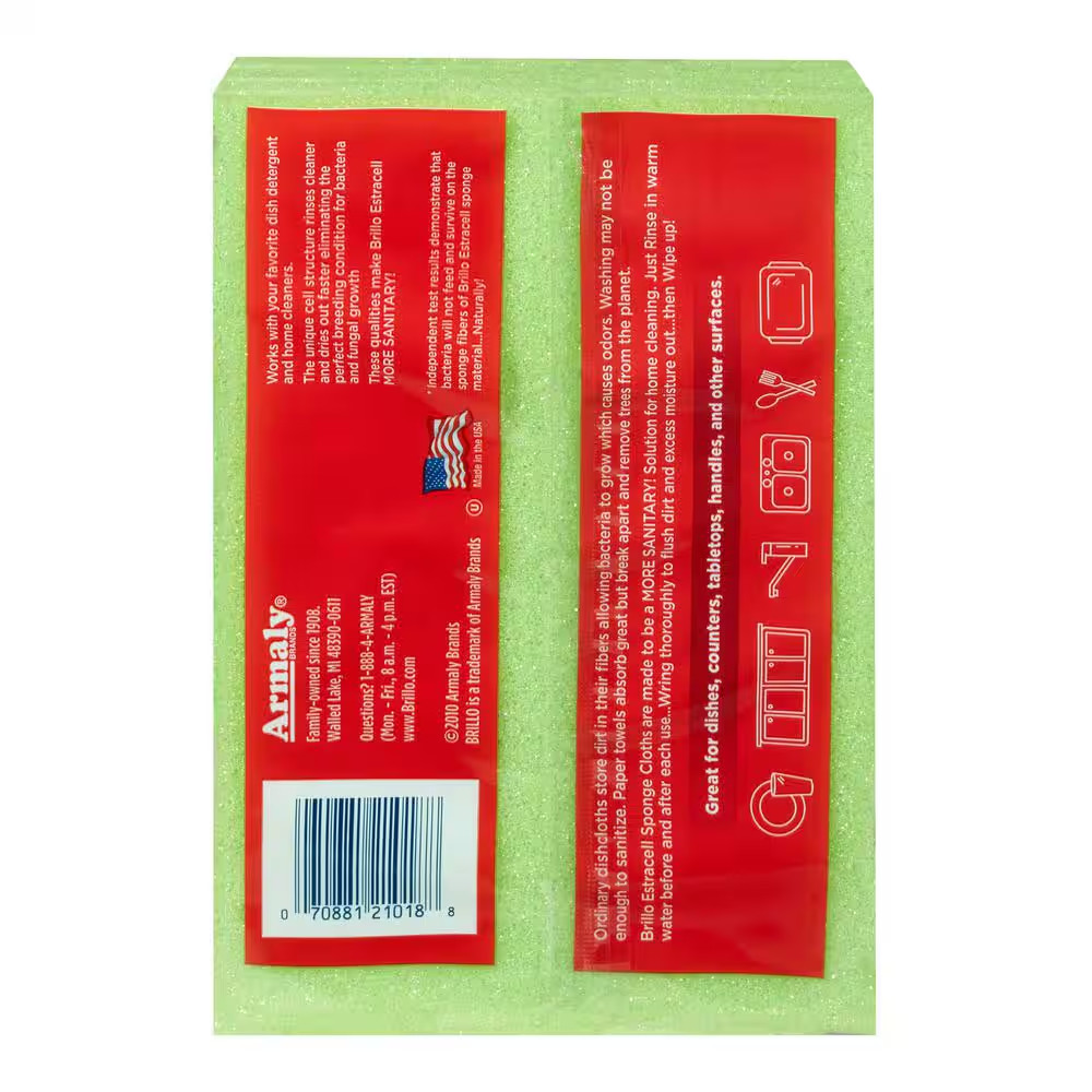 Estracell Sponge Cloth (6-Count Case of 6)