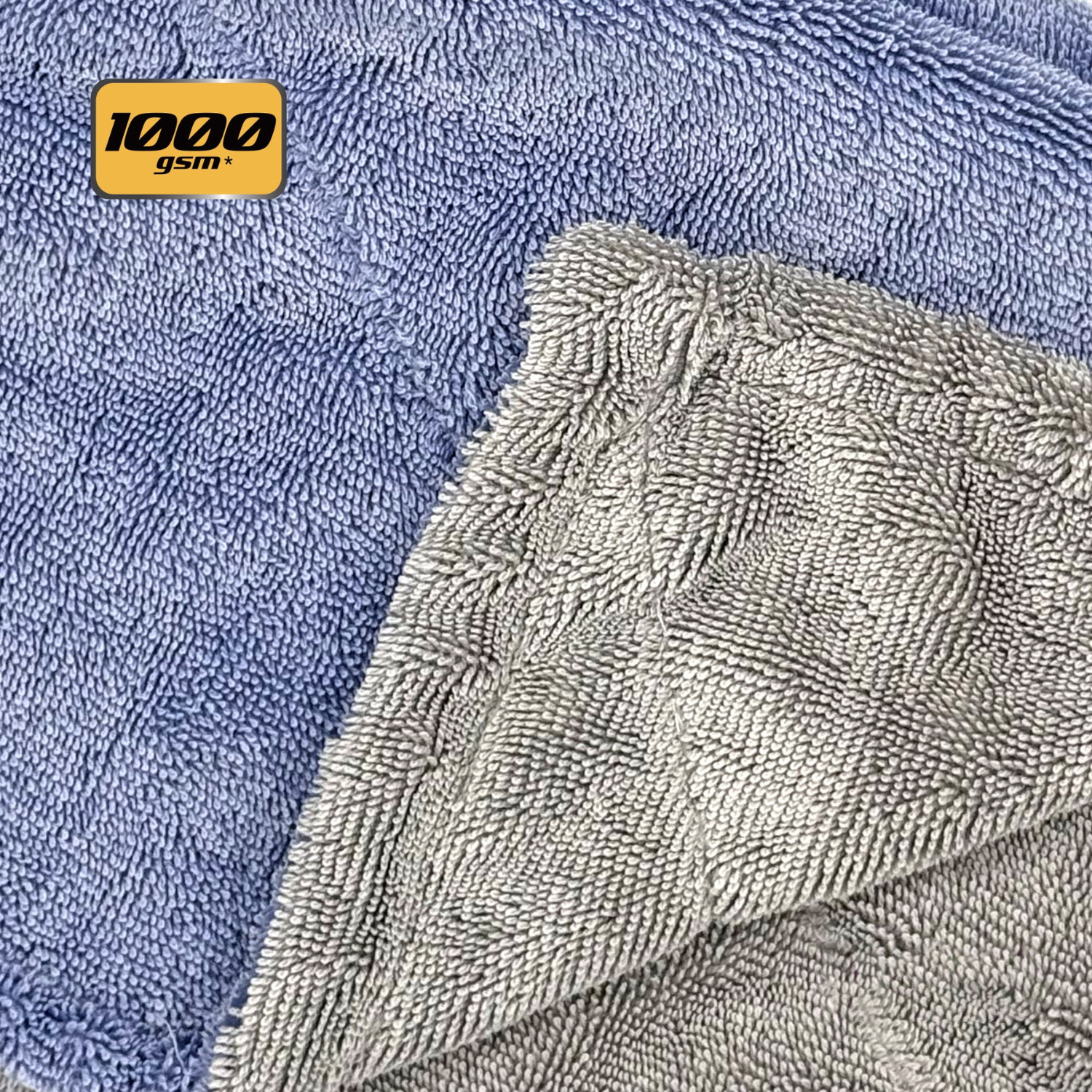 Platinum Series Pro Spec Car Cleaner Drying Towel, 1000GSM, 18 x 24-inch, 2 Pack