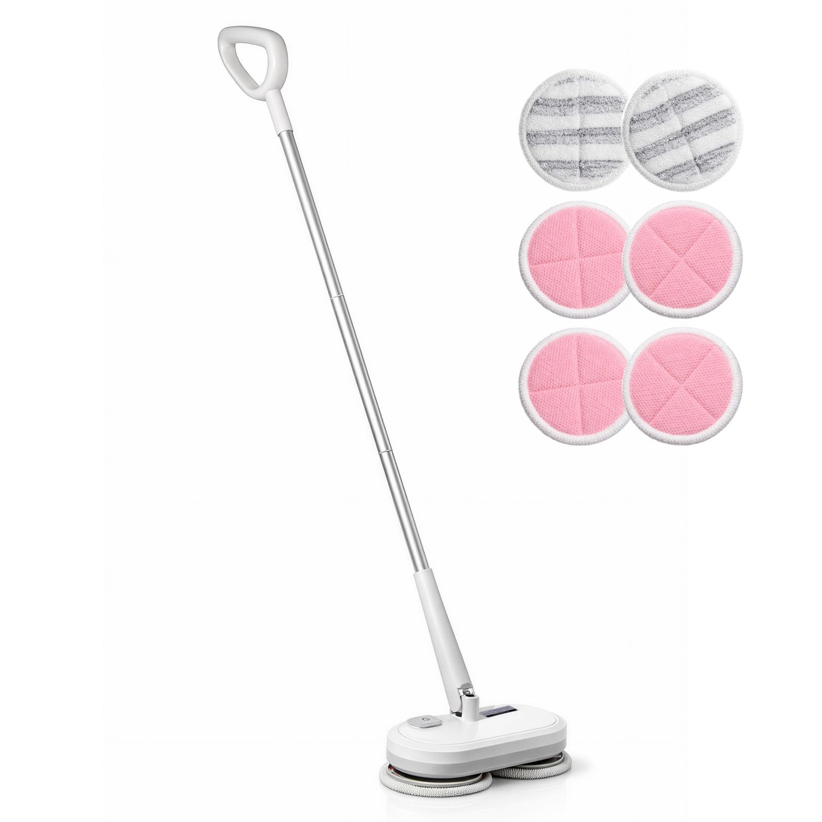 GOBOT Cordless Electric Spin Mop – Lightweight Powerful Cleaner for Hardwood,