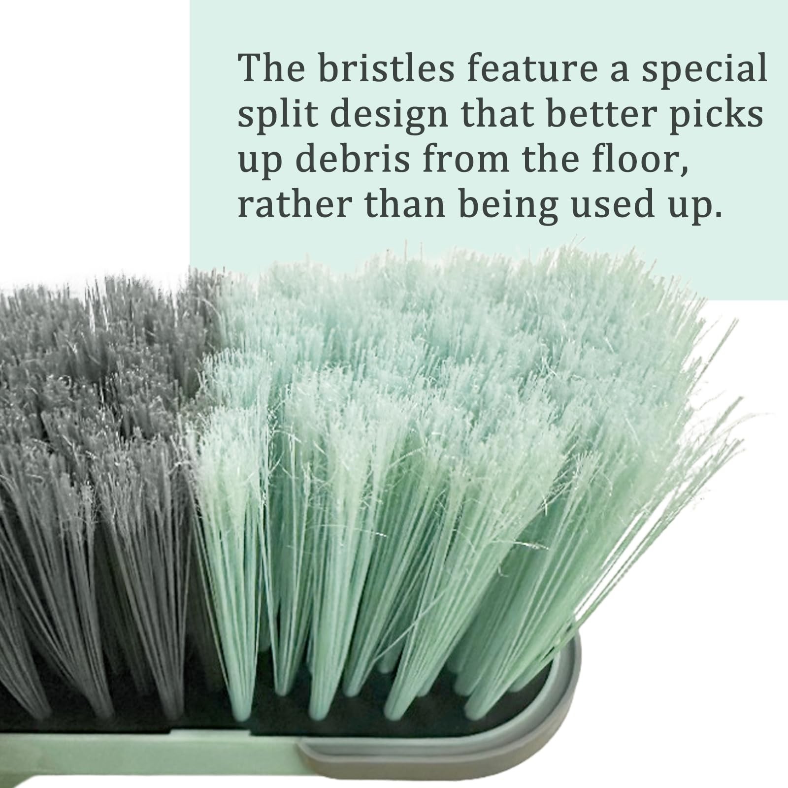 Indoor Broom Soft Bristle Brooms – Brooms for Sweeping Indoor Pet Hair, House…