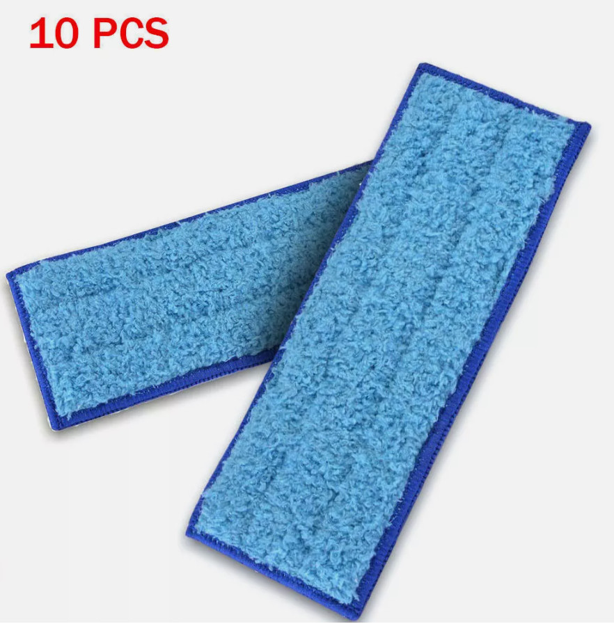 10x Washable Wet Mopping Pads Clean Floor for iRobot Braava Jet 240 245 Mop US