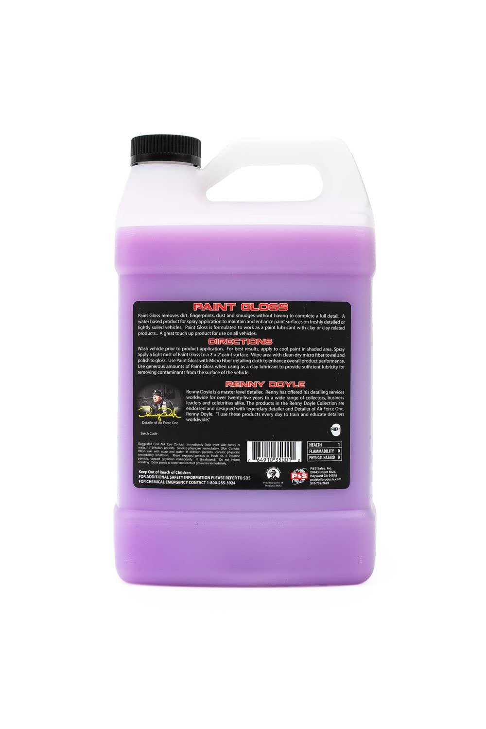 PS Professional Detail Paint Gloss Showroom Spray N Shine 128 Fl Oz Car Detailer