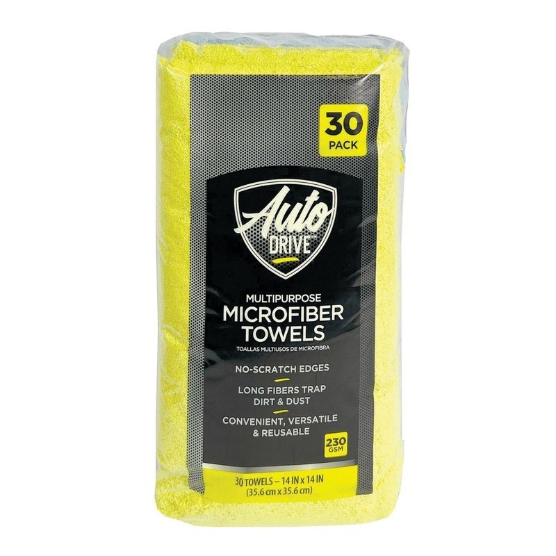 30 Microfiber Towels Super Absorbent Cleaning Cloths Streak Free Multi Surface