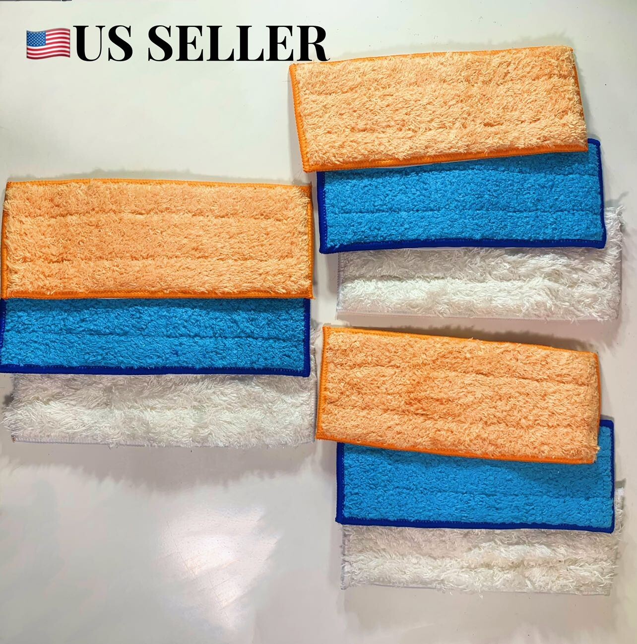 9X Washable Damp Drys Mopping Pad Reusable Cloth for iRobot Braava Jet 240 241
