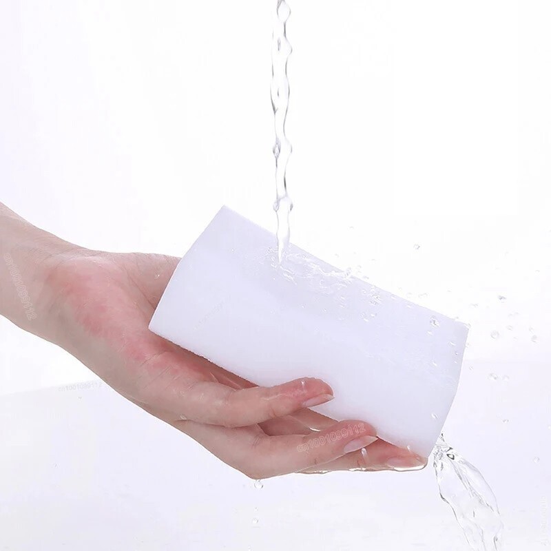 100PCS Magic Sponge Eraser Melamine Sponges Thick Cleaning Foam Home & Kitchen