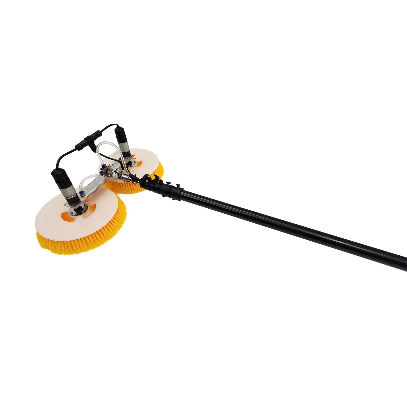 304 Stainless Steel & Carbon Fiber Electric Solar Panel Cleaning Brush 110V
