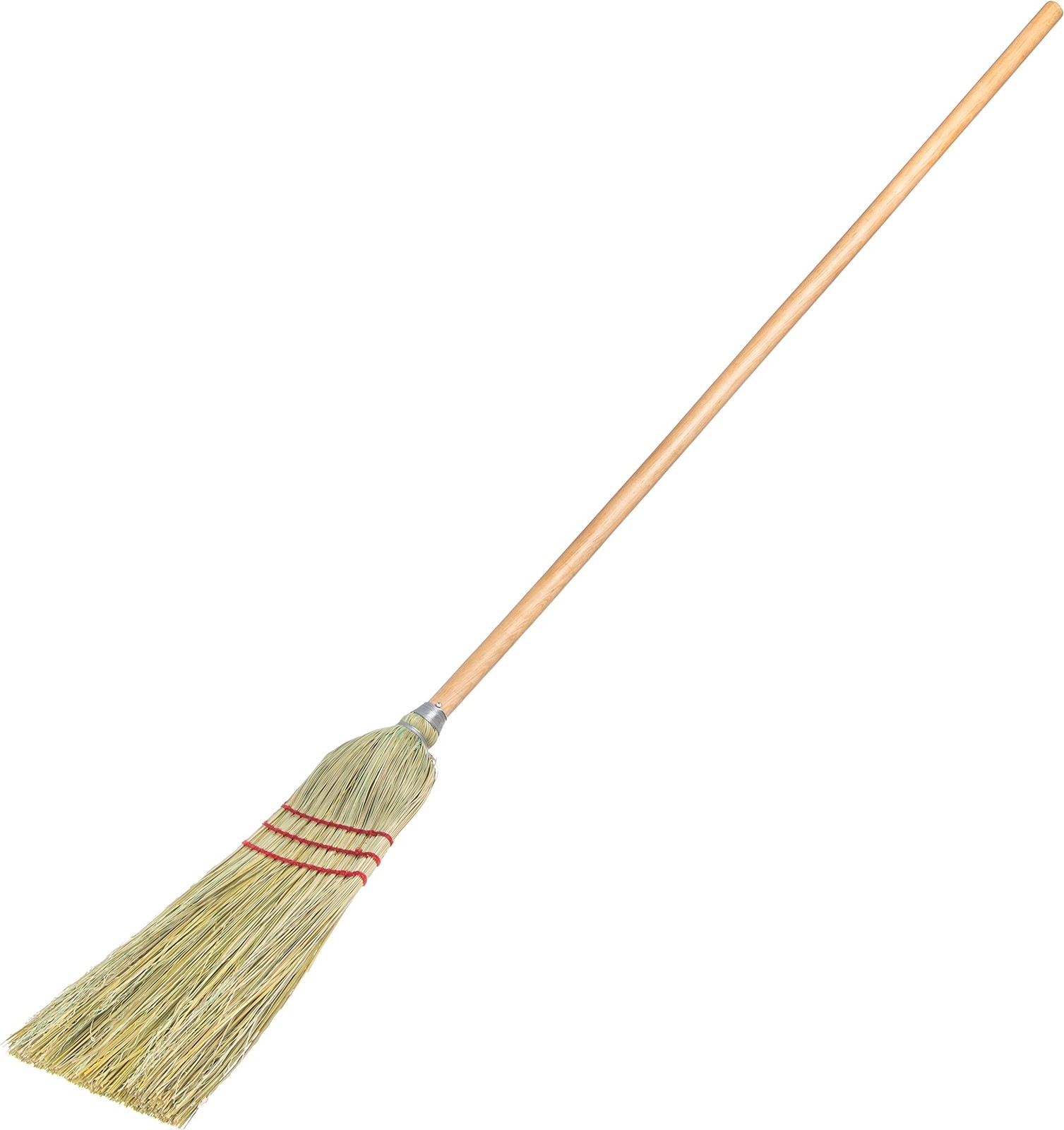 Carlisle FoodService Products 4134967 Corn Blend Warehouse Broom Straw with W…
