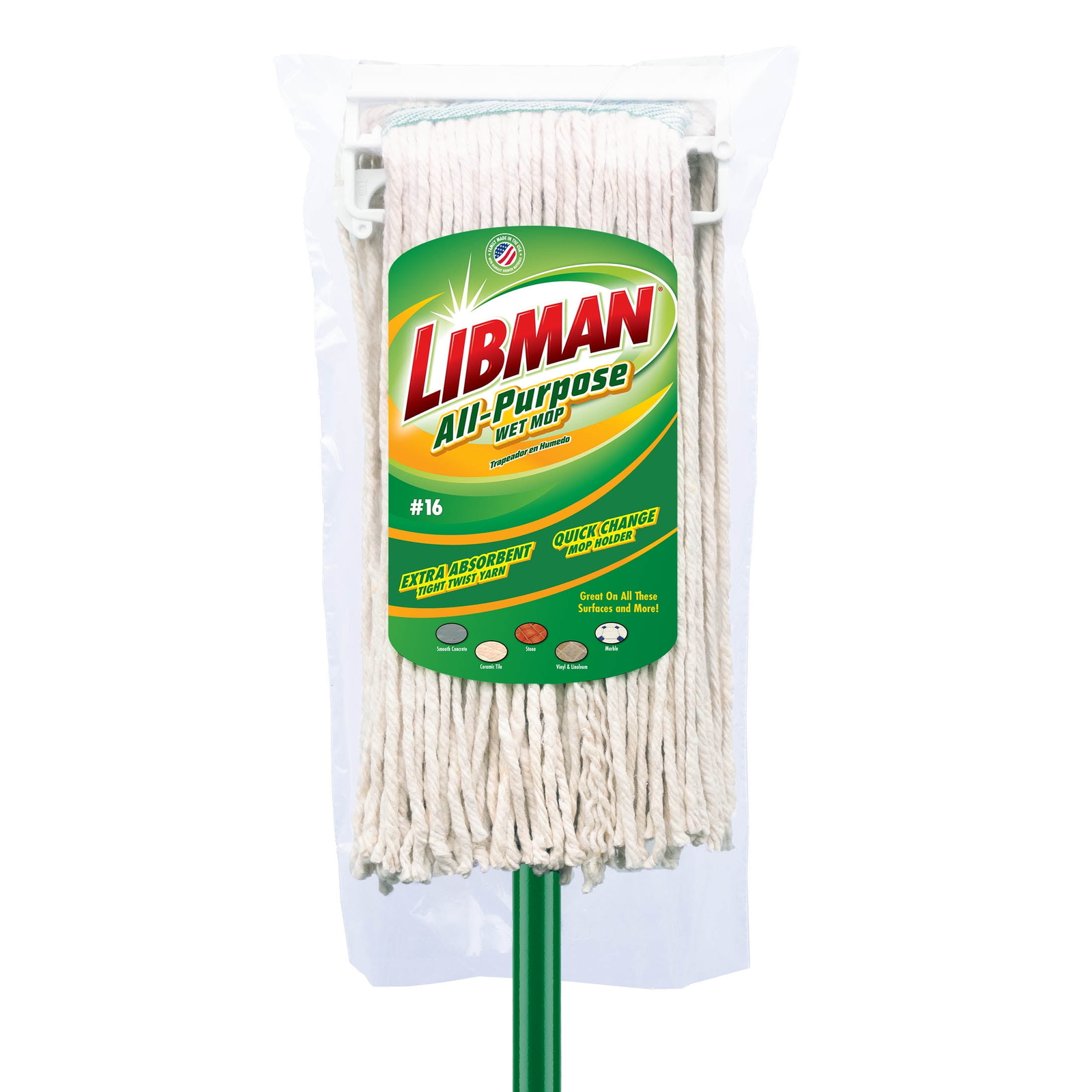 Cotton Blend Wet Mop Cut End All Purpose