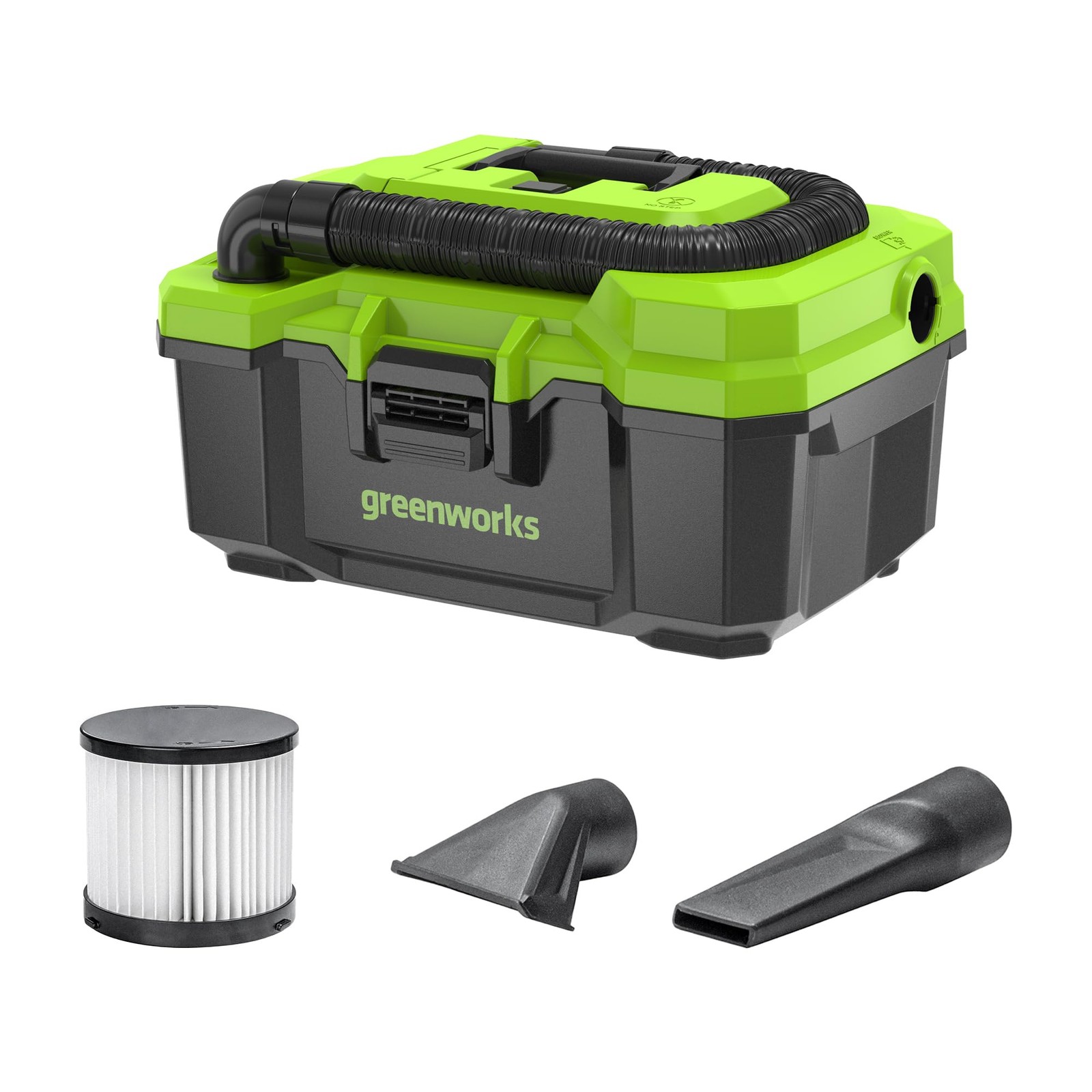 Greenworks POWERALL 24V Cordless Brushless 3Gal Wet/Dry Vac with 4Ah Battery and