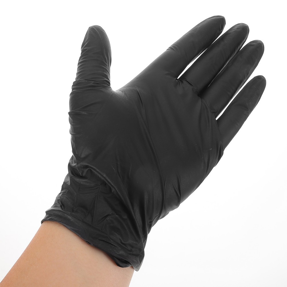 3 Pairs Durable Rubber Shop Gloves Nonslip Mechanic Gloves Assorted Colors