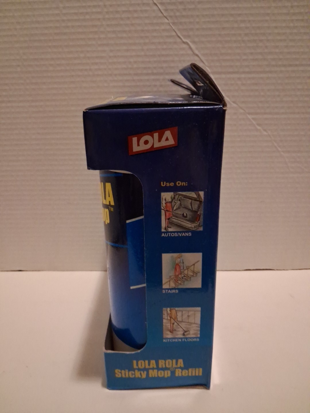 Lot (2) Lola Rola Sticky Mop Refill 30 Ct Adhesive Sheets For #903