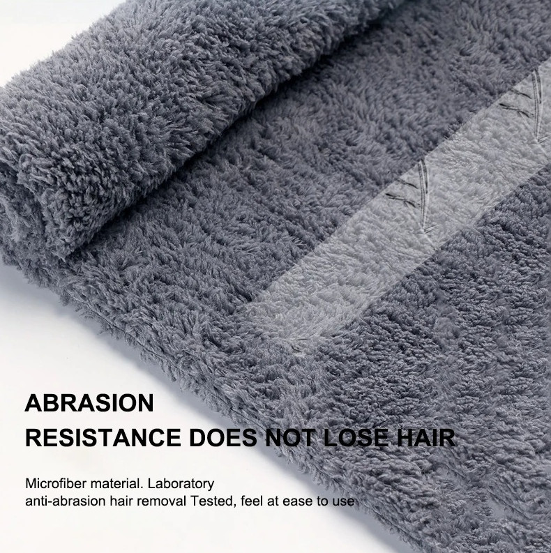 1pc 40×100cm Car Wash Towel – Thick,Soft,Highly Absorbent Cleaning Cloth – NEW