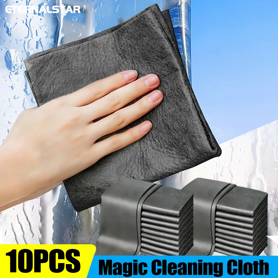 1/3/5/10Pcs Magic Cleaning Cloths Reusable Microfiber Washing Rags Microfiber Gl