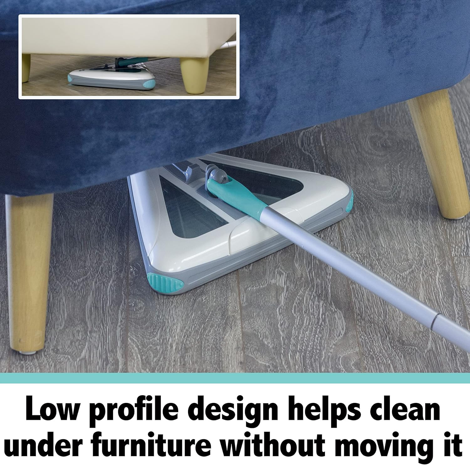 Sweeper Standard – 2026 New and Improved Lightweight Sweeper, Perfect for Short