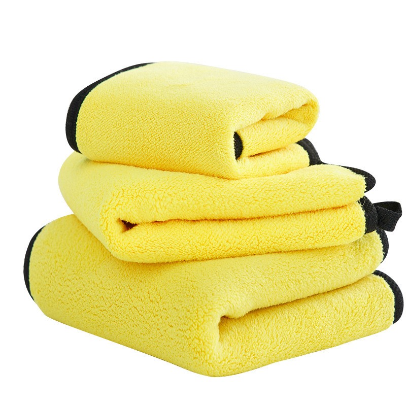 5 pack Microfiber Cleaning Cloth Car Wash Towel Drying Rag Car Polishing towels