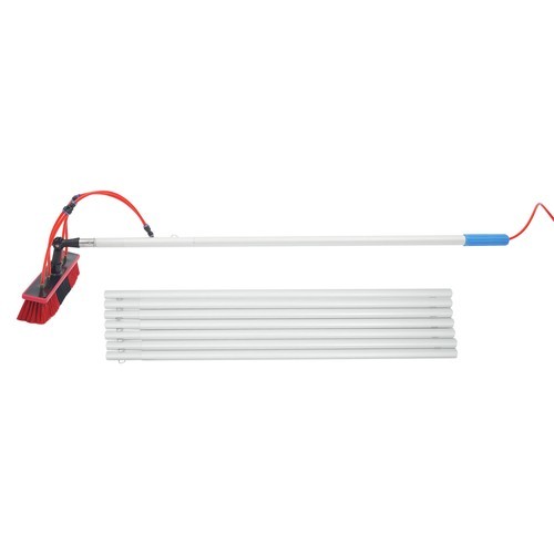 Solar Panel Window Cleaning Tool Outdoor Cleaning Brush & Pole Cleaning Kit
