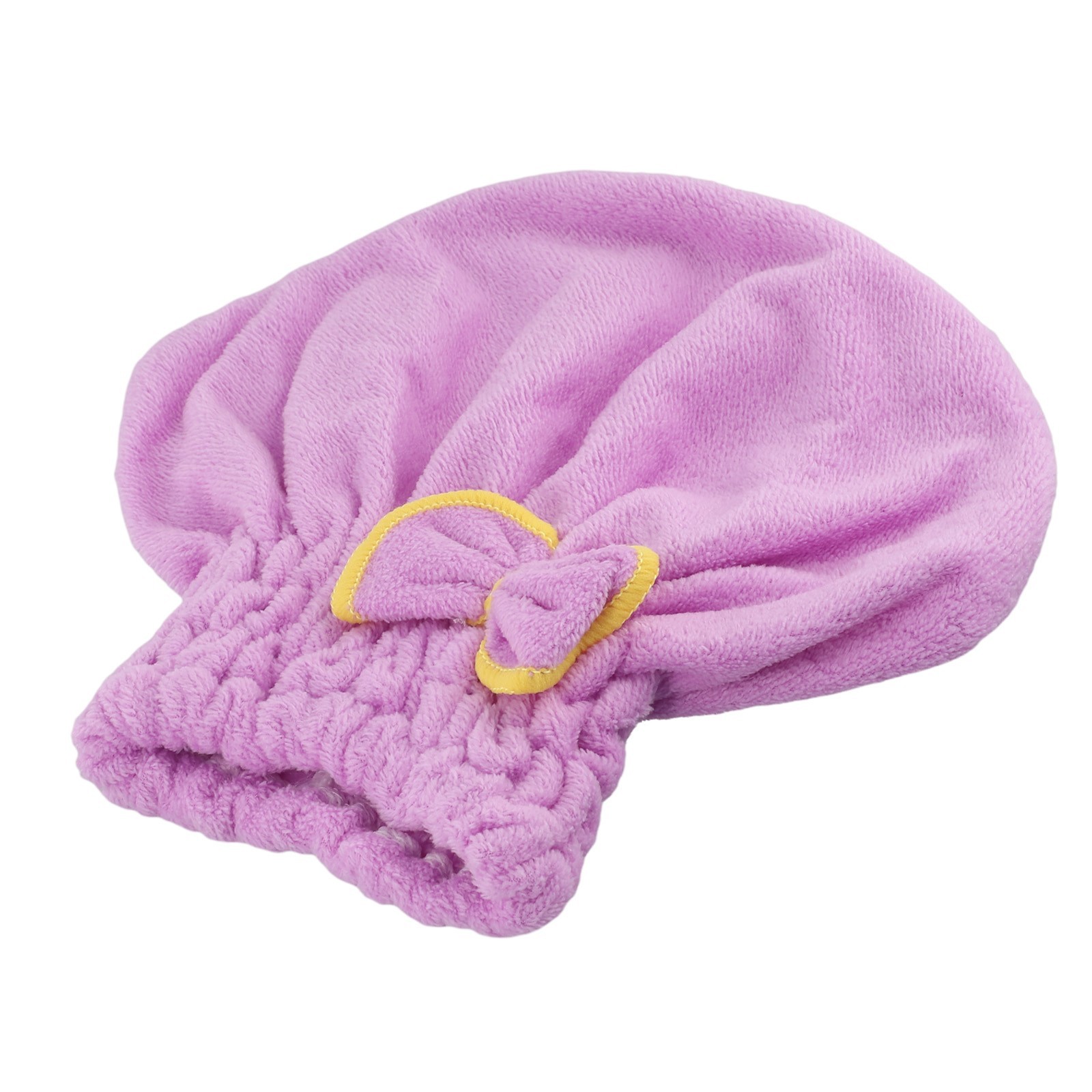 Microfiber Solid Color Hair Hat Fast Drying Head Wrap Turban 6 Color Options