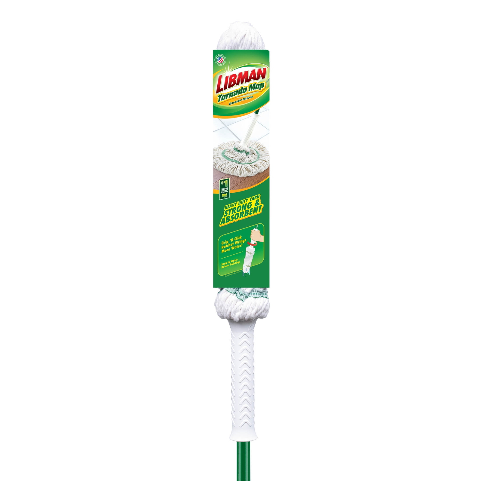 Libman Tornado Twist Mop With Cotton Blend Head