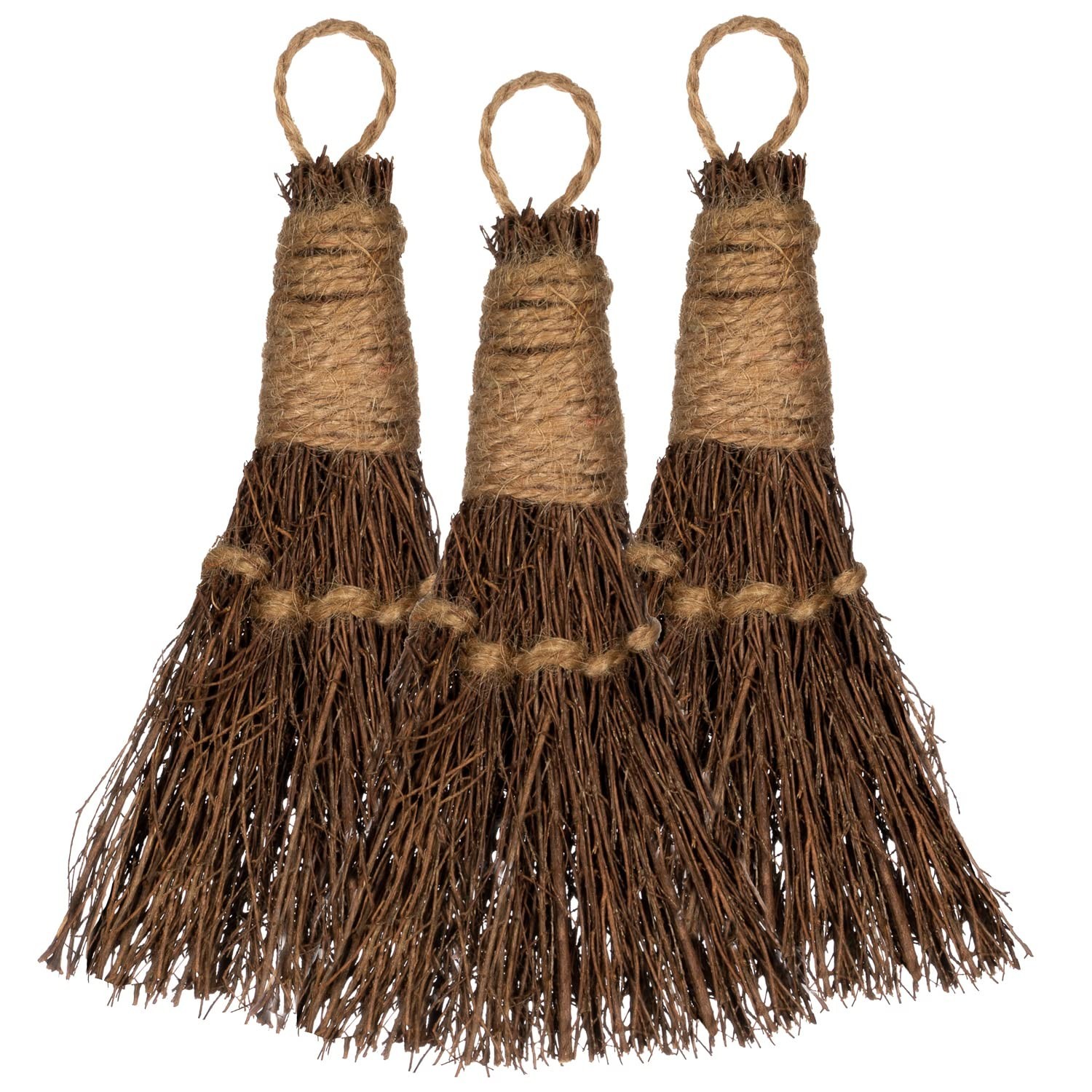 Cinnamon Broom – Cinnamon Scented 3 Pack Mini Broomsticks – Decorative Broom …