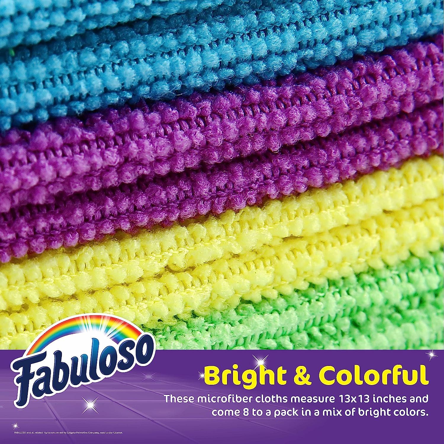 Microfiber Cleaning Cloths for Home & Car, Lint-Free Scratch-Free Rags for Glass