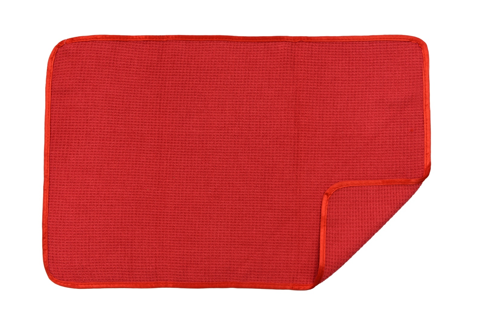3 Pc Microfiber Waffle Weave Red Glass Window Auto Kitchen Drying Towel 24 x16″