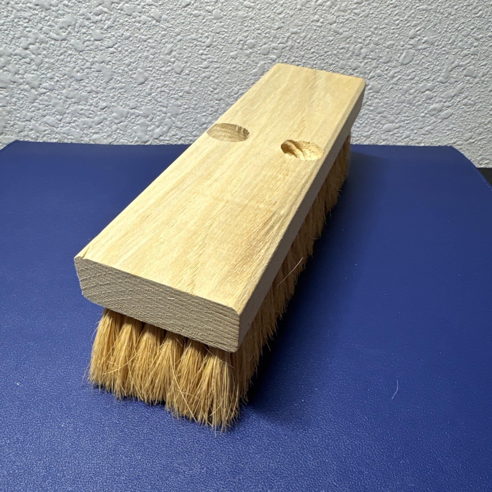 Brushs Deck 10 in Hardwood Block, 2 in Trim L, White Tampico Pak of 12