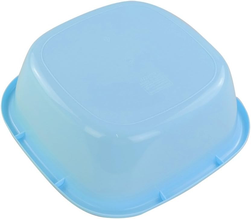 8 Quart Plastic Small Wash Basins, 4-Pack