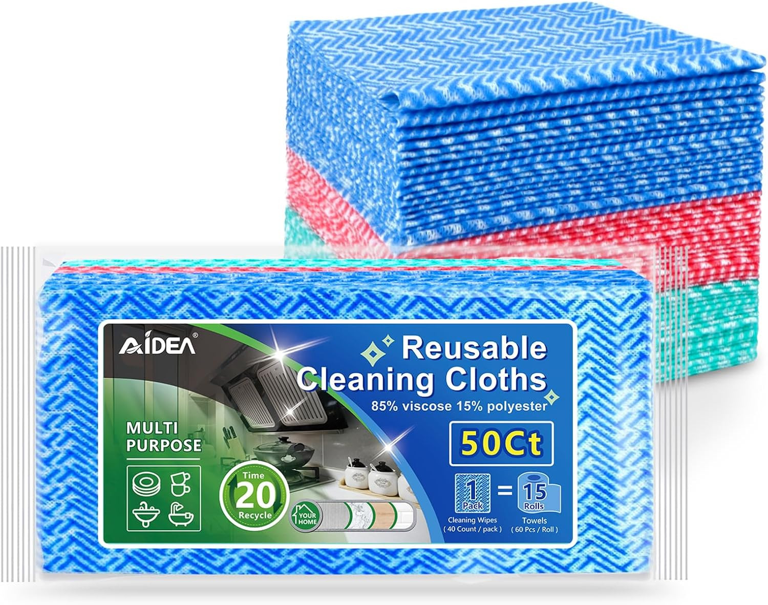 Cleaning Wipes, Reusable Paper Towels, Disposable Towels, Domestic Wipes for …