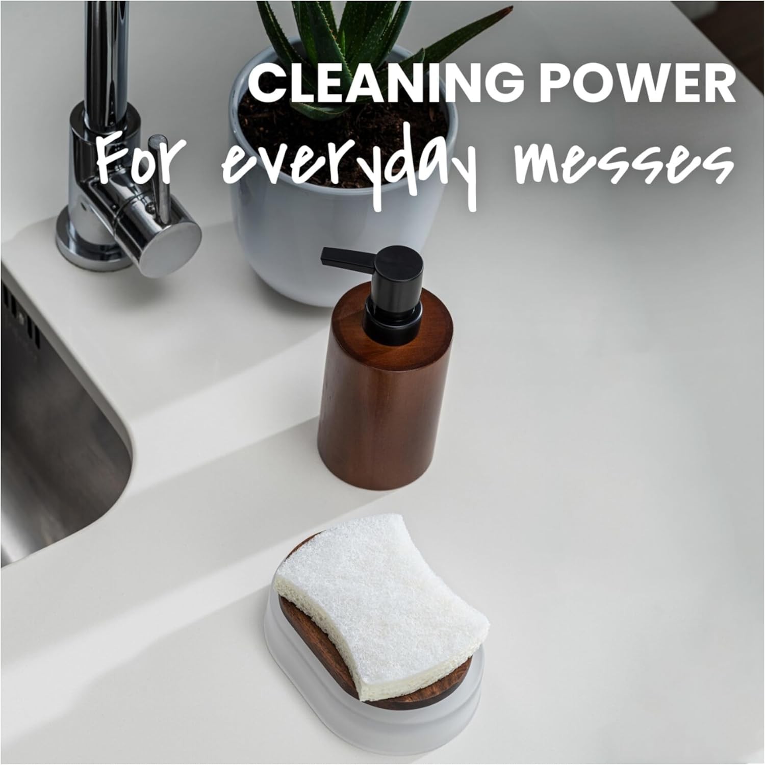 ® Greener Clean™ Non-Scratch Scrub Sponge 6 Pack 6 Units per Case