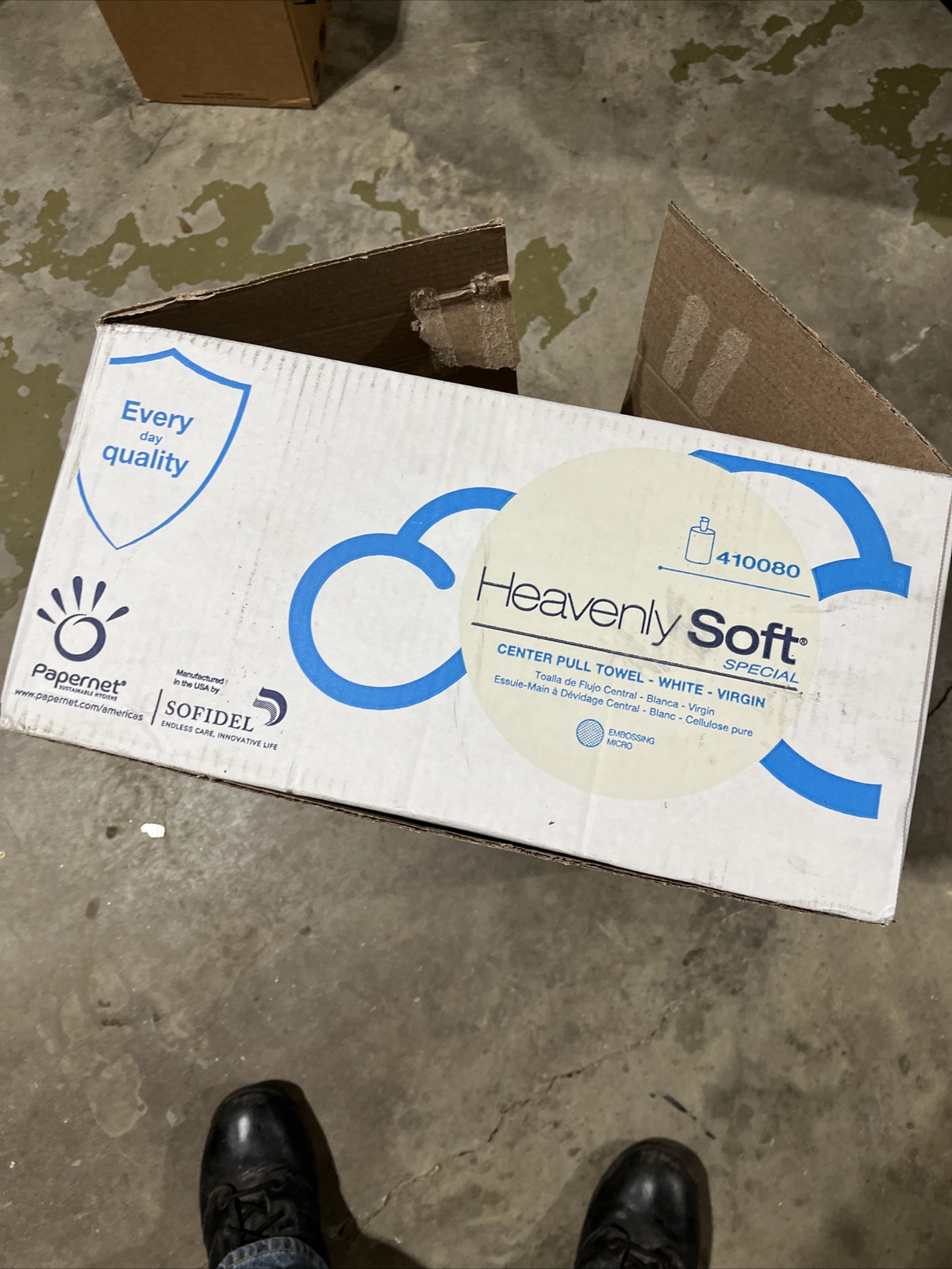 Papernet Heavenly Soft Paper Towel, 2-Ply, White, 6 Rolls 660 Sheets (SOD410080)