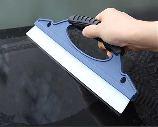 SQUEEGEE Silicone Water Wiper Blade Dry Glass Window Shower Car Cleaner Flexible