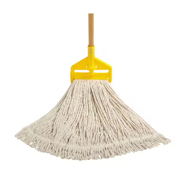 String Mop Head Handle Floor Cleaner Blended Looped-End
