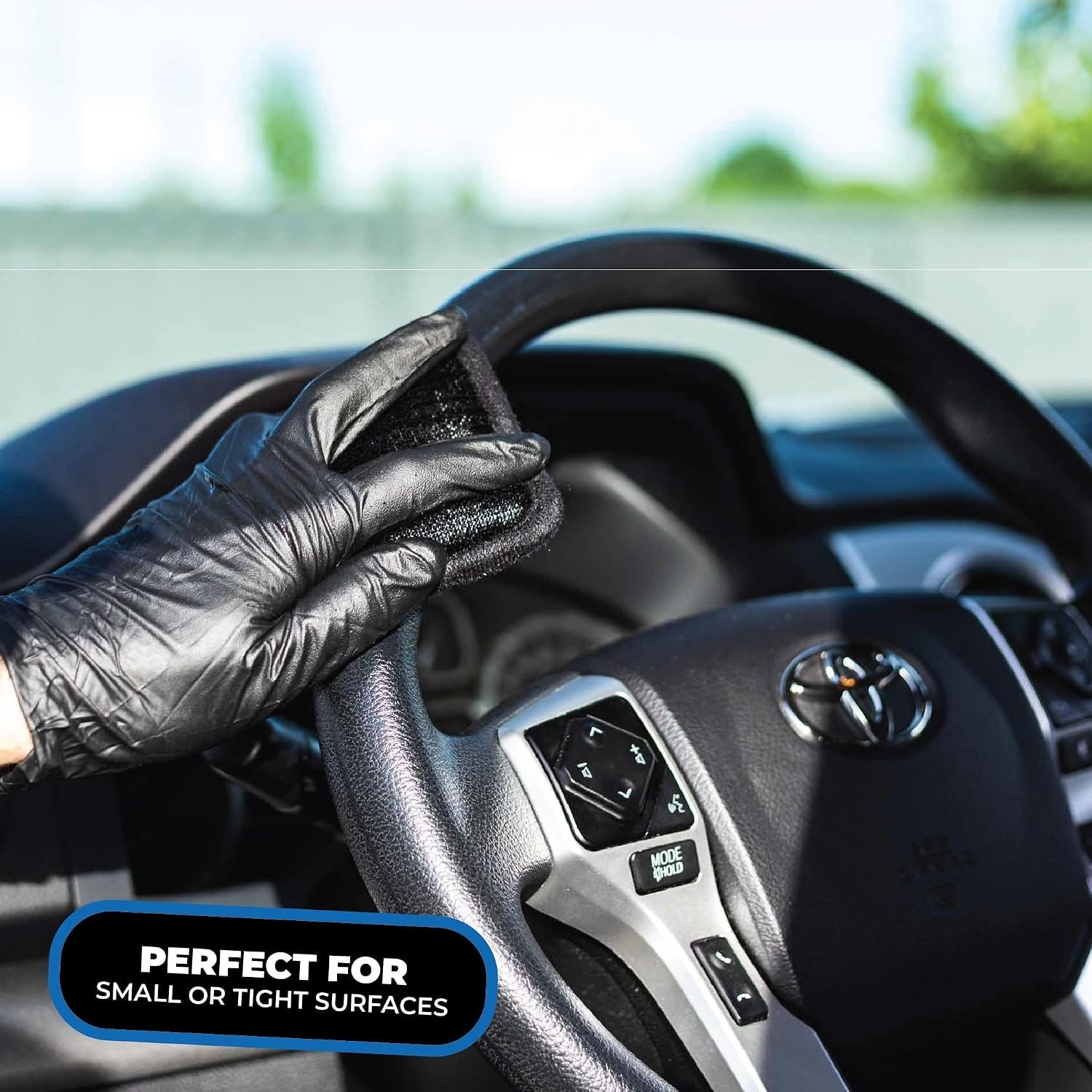 Soft Microfiber Interior Scrubber – 4 Pack for Streak-Free Car Cleaning