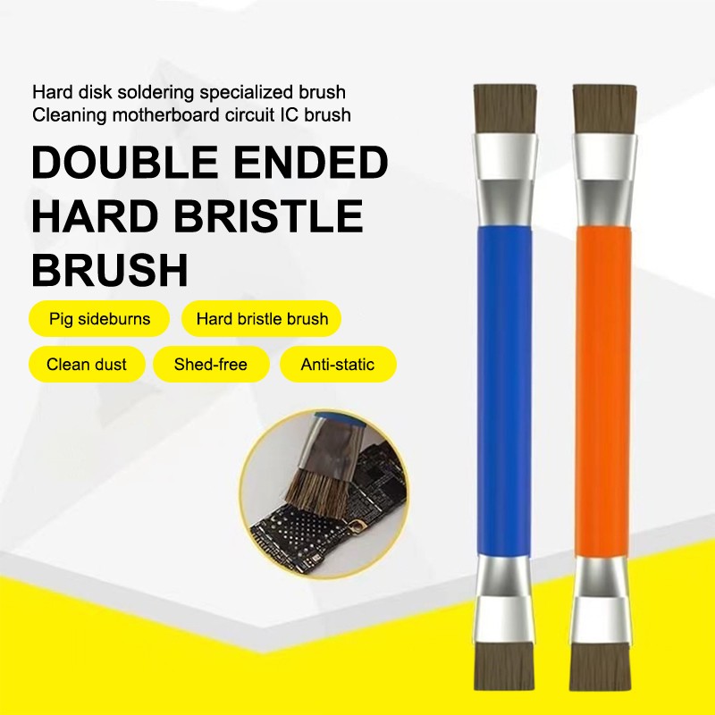 Anti-Static PCB Cleaning Brush – Double Head Safe Brush For Phone Repair Tool