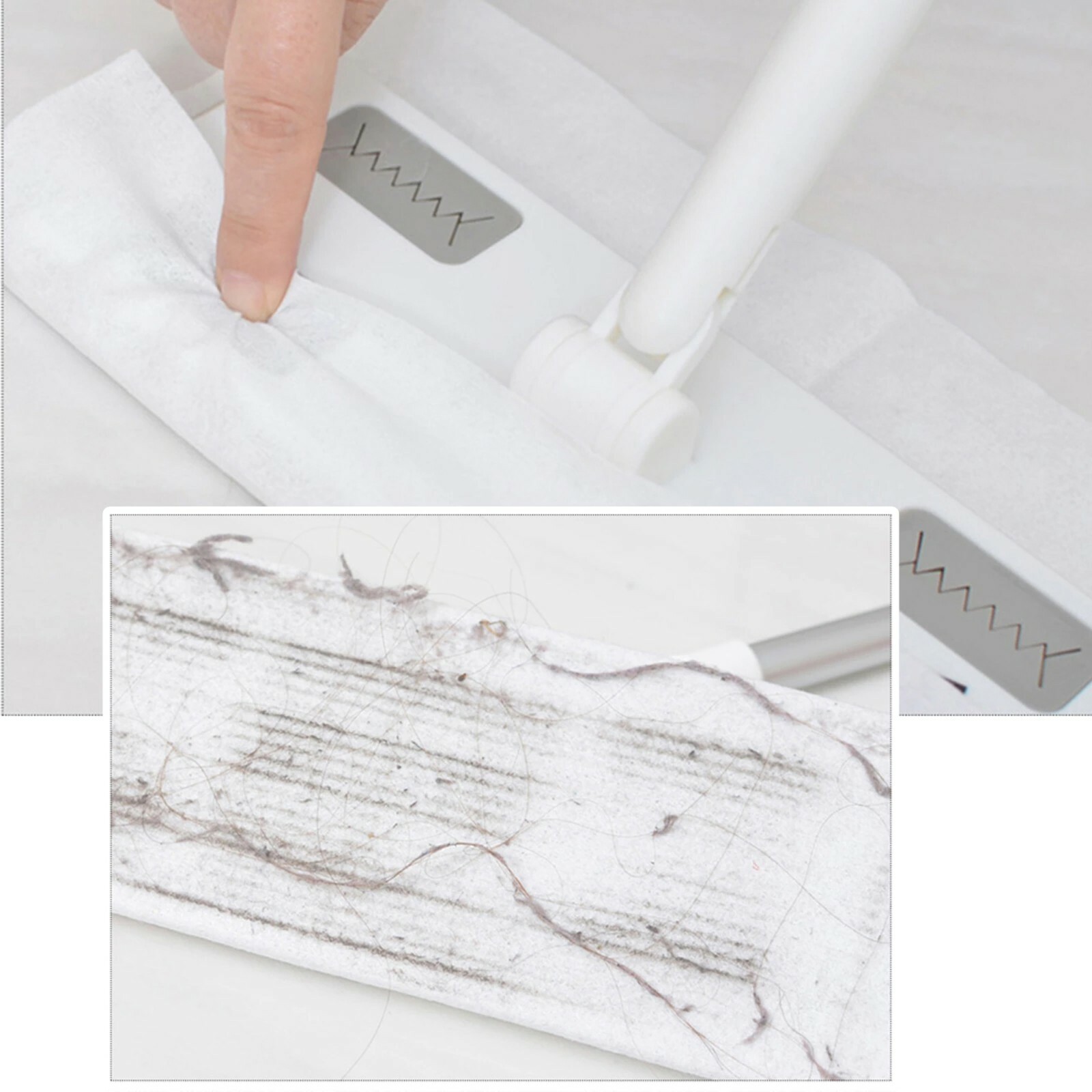 Adore Pro Floor Cleaning Mop Pads Dry Wipes on Wood Tile Laminate Floor Cleaner
