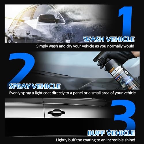 500ml Quick Effect Coating Agent for Car – 2026 Upgrade Car Coating Spray,