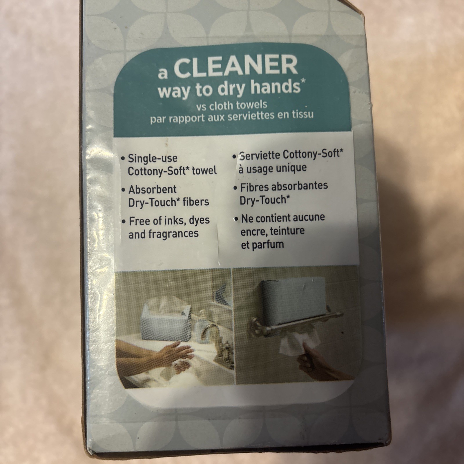 NIB Kleenex Hand Towels 60-1 Ply White/disposable/thick/Absorbent/Single Use/hou