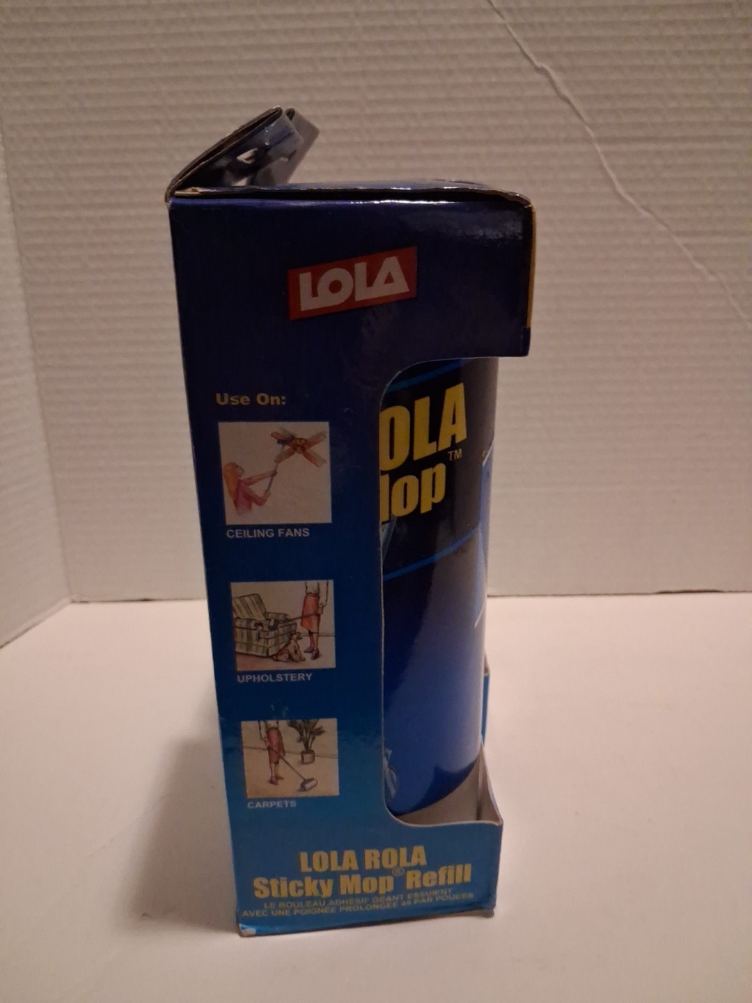 Lot (2) Lola Rola Sticky Mop Refill 30 Ct Adhesive Sheets For #903