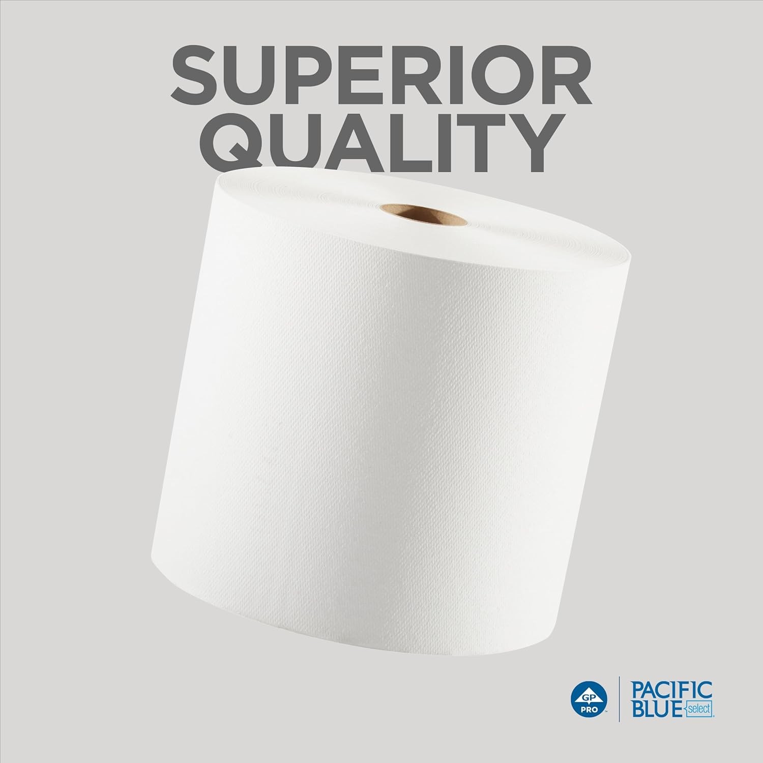Pacific Blue Select 7.875″ Recycled Paper Towel Rolls by GP PRO, White, 26100,