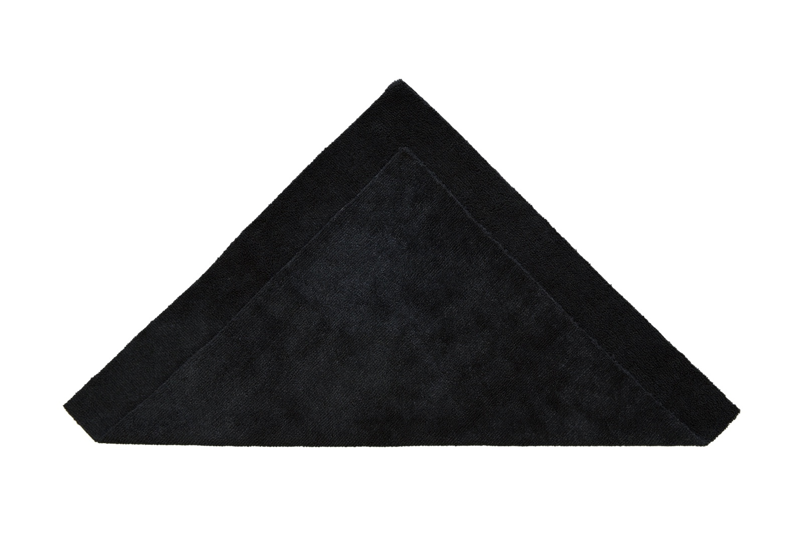 10 Pcs Edgeless Microfiber Towel No Tag No Scratch Professional 16″X16″ Black