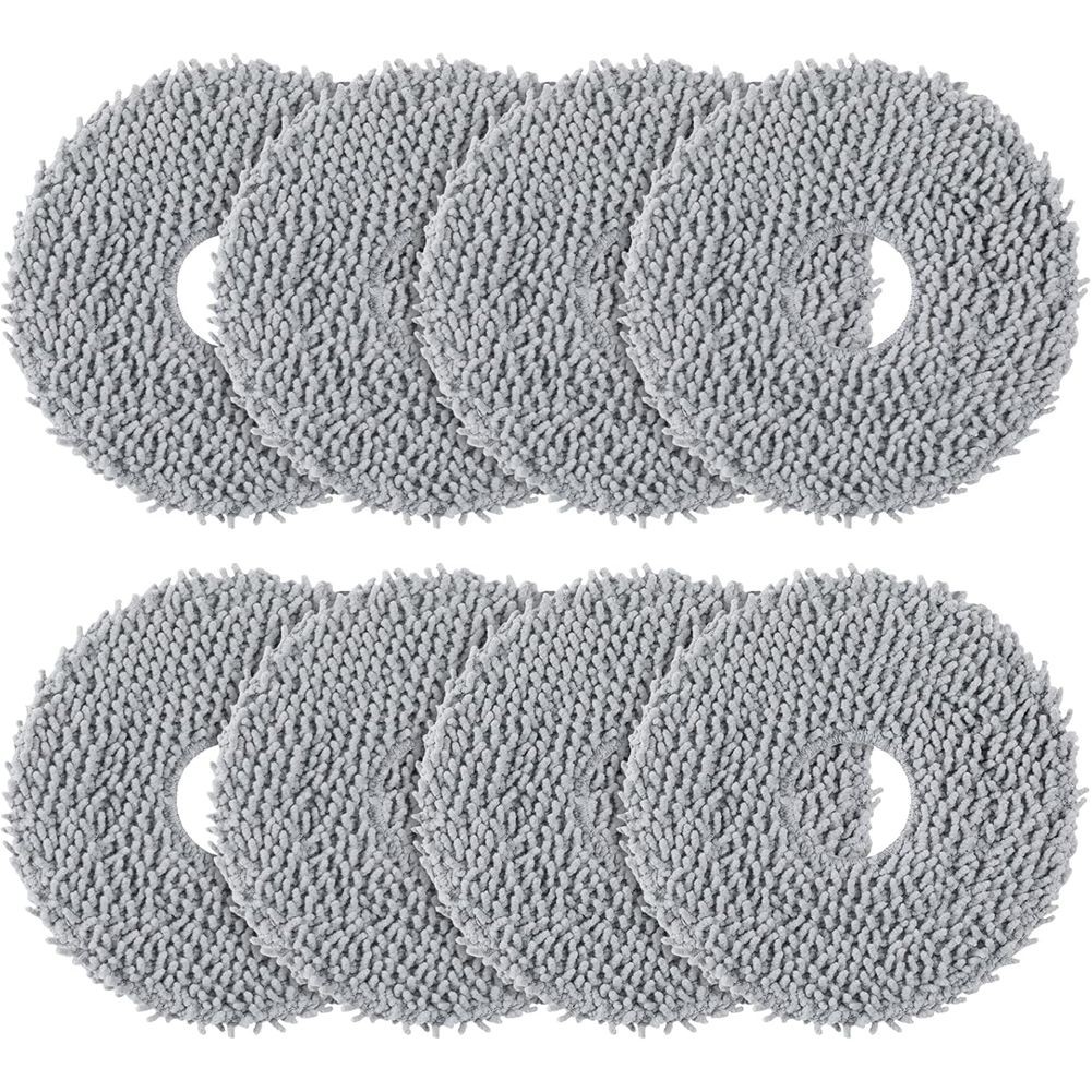 8 Pack Mop Pads for Qrevo 35A/ S5V/ Saros 10R/ CurvX/ S5A/ 35S/ Saros7730