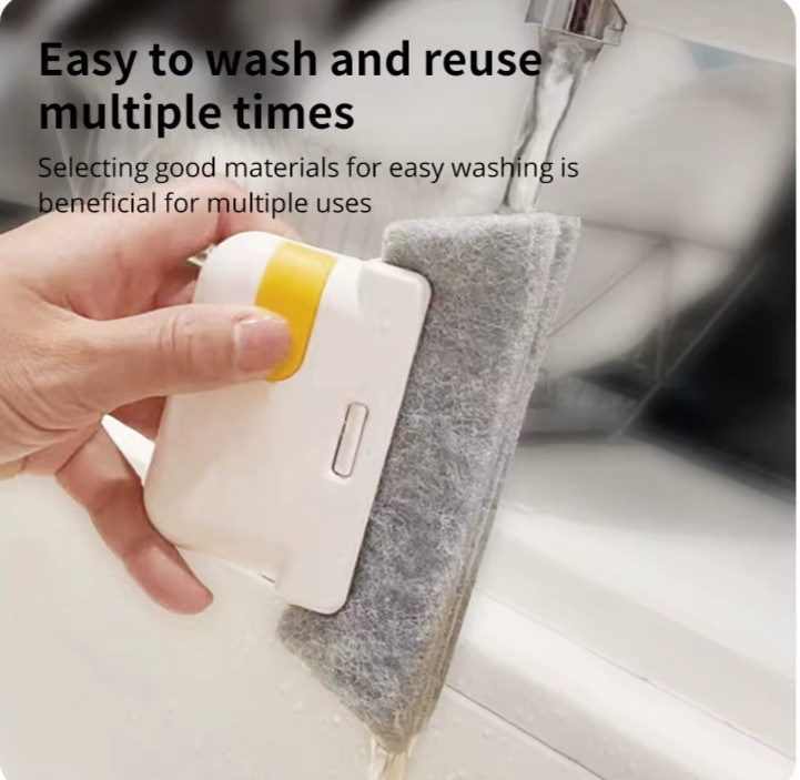 1PC Window Cleaning Brush for Glass, Gaps & Tracks – NEW