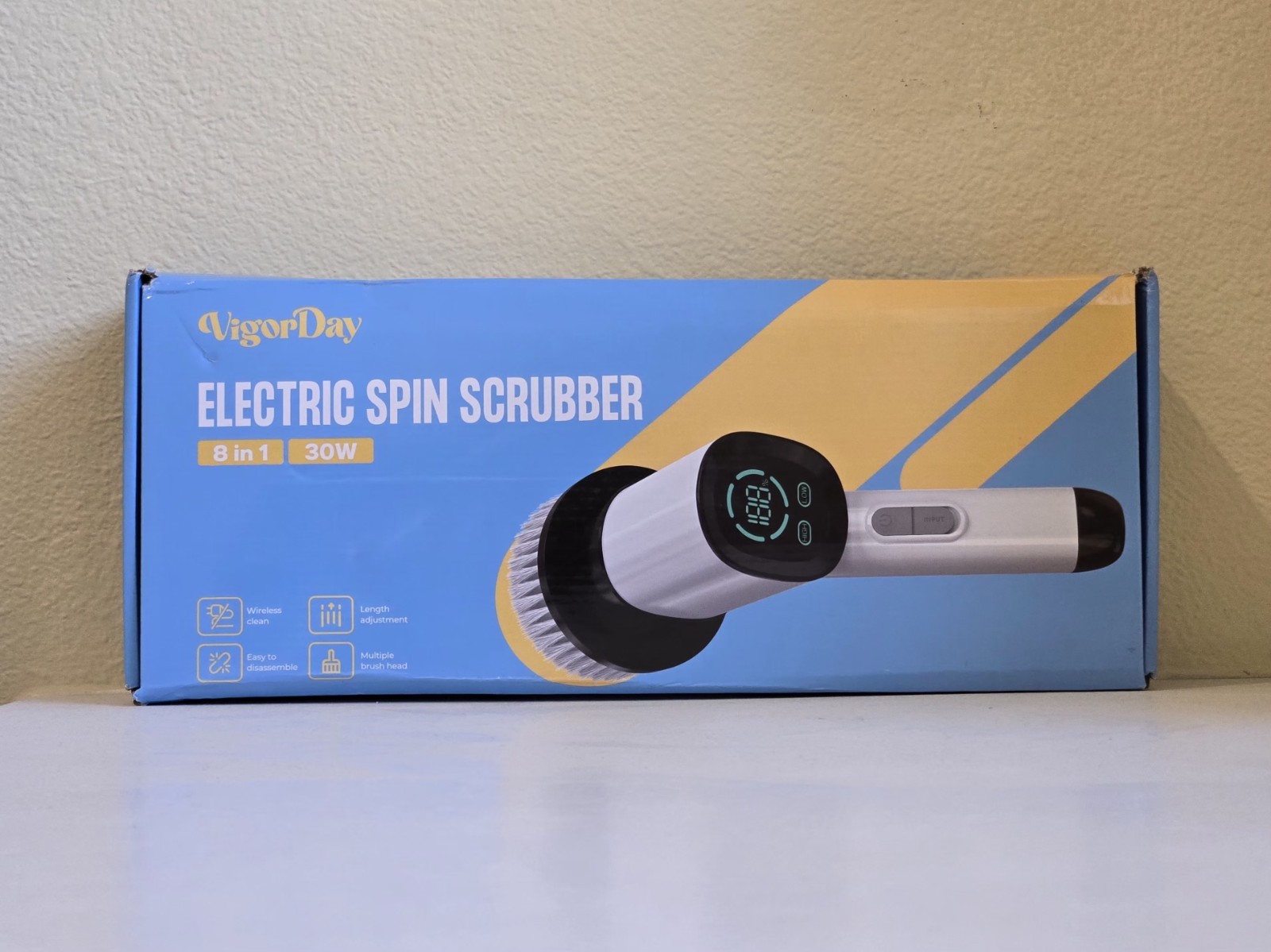 Electric 8-in-1 Spin Scrubber Model A14