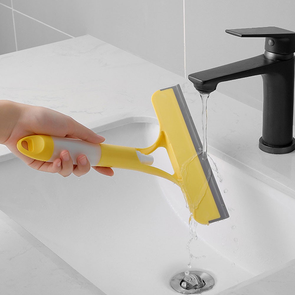 3 in 1 Spray Scraper Wipe Window Squeegee Glass Cleaner Shower Household Tools