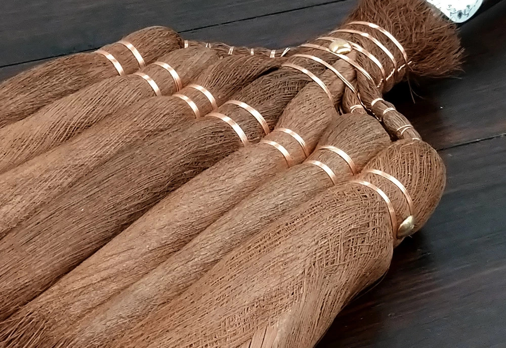 Japanese Handcrafted Desk Broom & Harimi Dustpan Set Natural Bamboo Made in JP