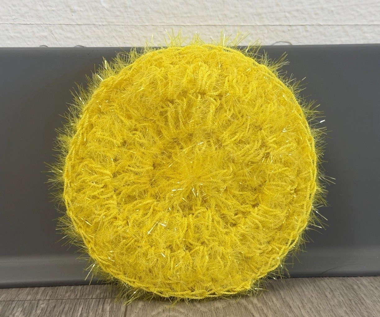 Double Sided Dish Scrubby Pot Scrubby Sparkle Dishcloth 3.75” Diameter Reusable