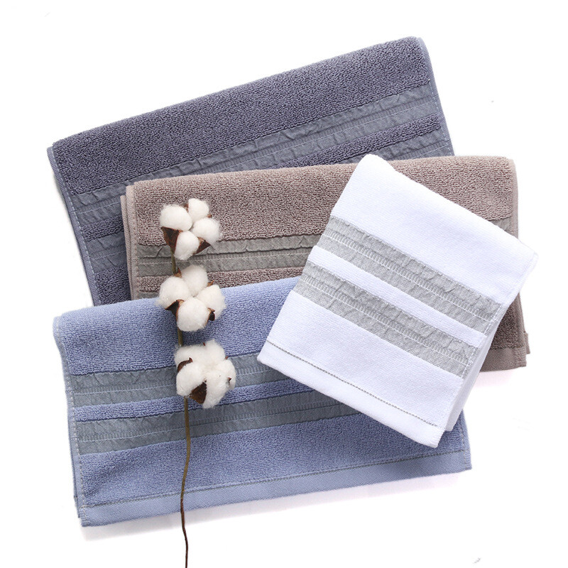5pcs/lot 29x13in Face/hand/foot Towel 100% Pure Cotton Hair Towels Barber Shop