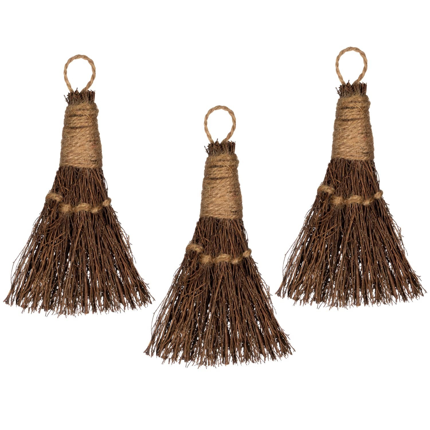 Cinnamon Broom – Cinnamon Scented 3 Pack Mini Broomsticks – Decorative Broom …