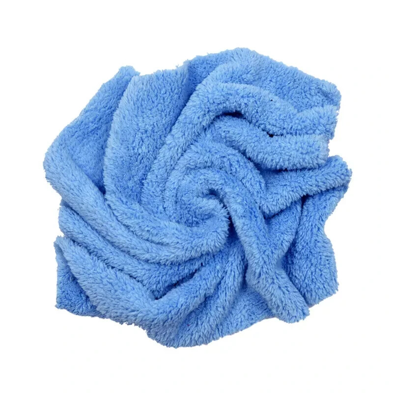 6 Pcs Edgeless Ultra Plush Microfiber Car Drying Towels Wash Buffing Detailing