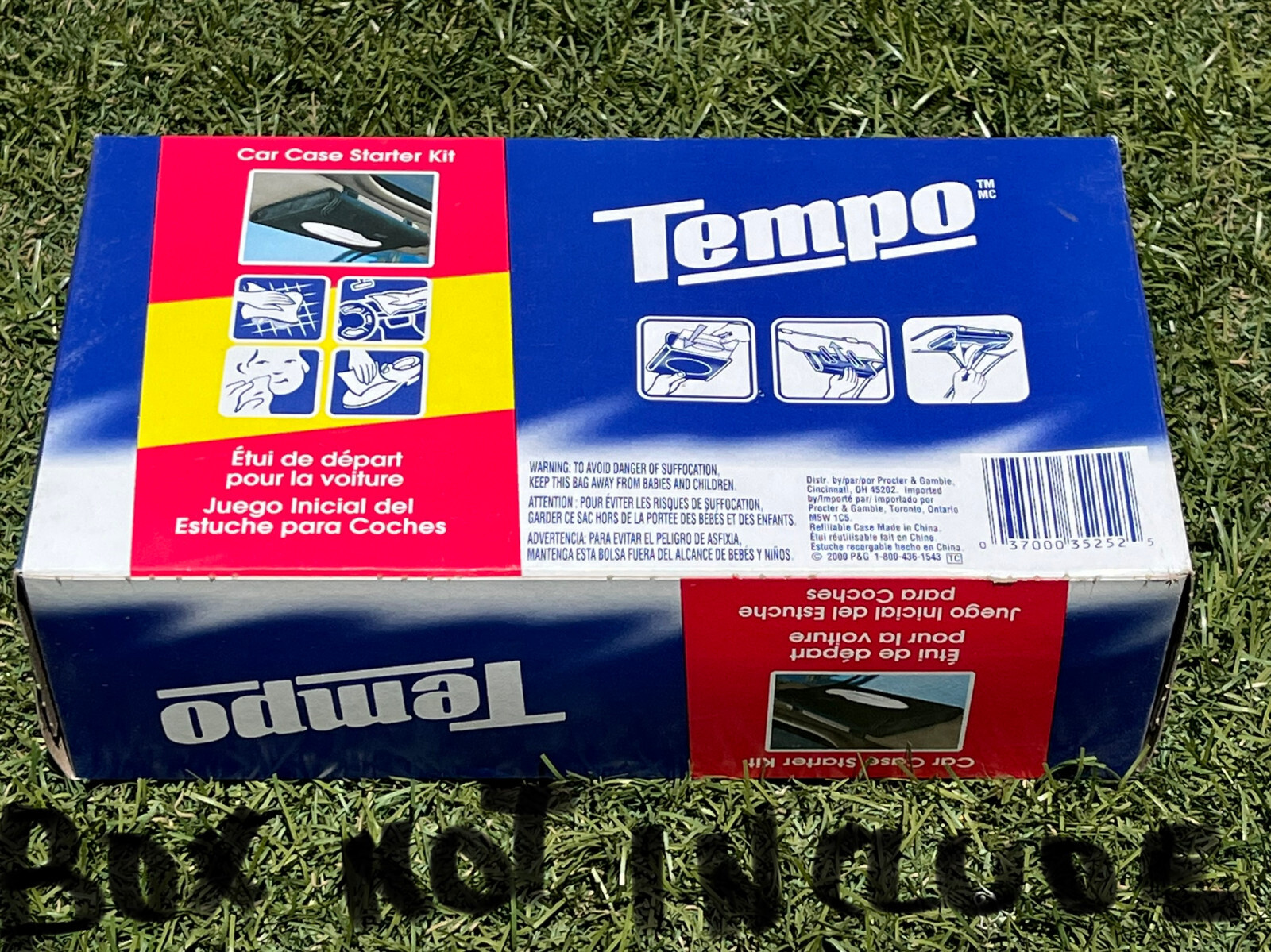 10 PACKS GENUINE TEMPO TISSUES REFILLS FOR CAR VISOR TISSUE REFILL WIPE